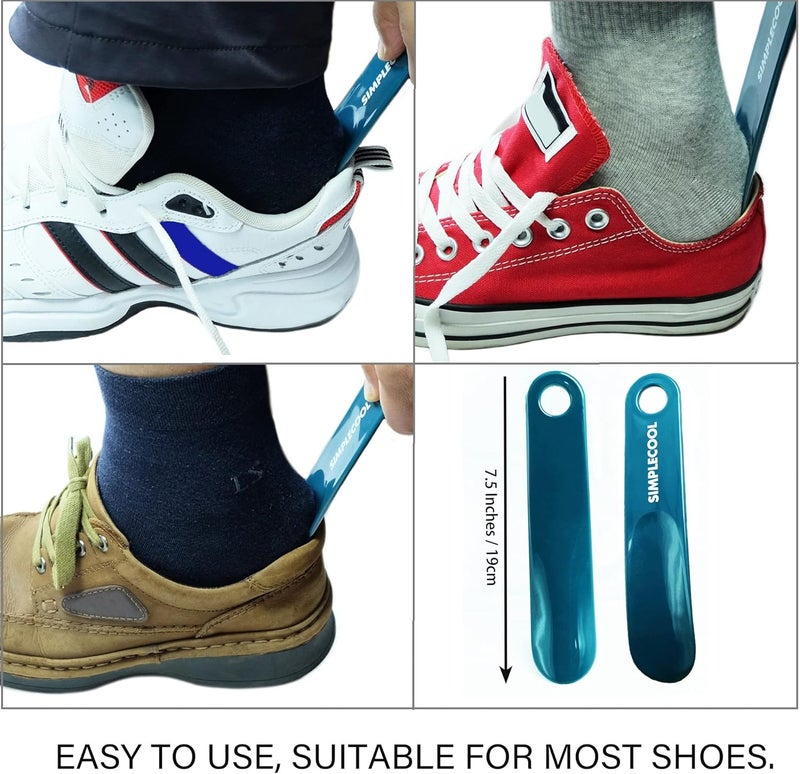 SIMPLECOOL Plastic Shoe Horn, Portable Travel Shoe Horns. Durable Shoe Spoon Shoe Helper for Men Women Seniors Kids. - Image 4